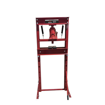 20-Ton Hydraulic Shop Press  Hardware Shaping, 140mm Stroke, Guide Rail Capacity