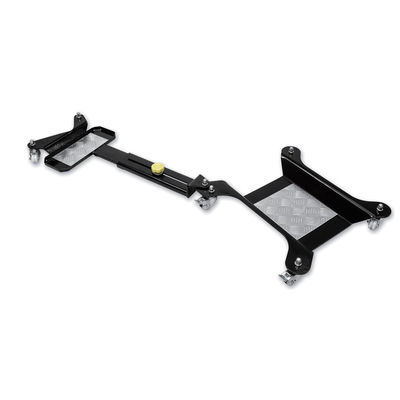 1100LB Moto Dolly: 40CM Adjustable, On-Spot Steering for Garage/Shops/Enthusiasts