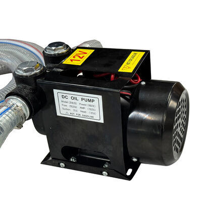 Diesel Oil Transfer: 70L/min Flow, 5M Self-Priming, IP54 Metal Pump Kit.