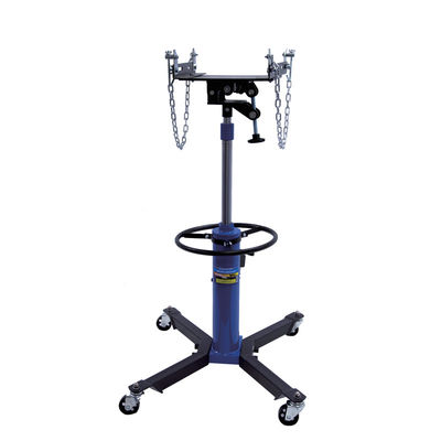 0.5T 820-1768mm Jack de transmisión de piso plataforma ajustable + cadenas para reparación de automóviles / SUV
