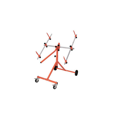 Soporte de pintura multifunción con inclinación de 180° Brazos ajustables para preparación/pintura de paneles de automóviles