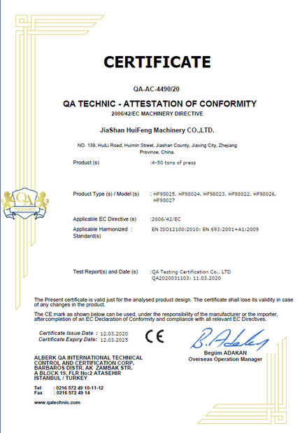 China Jiaxing Yeeda International Co.,Ltd certificaciones